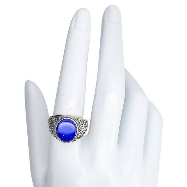 Lapis Sterling Silver Ring