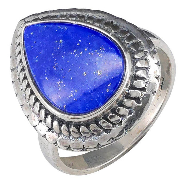 Lapis Sterling Silver Ring