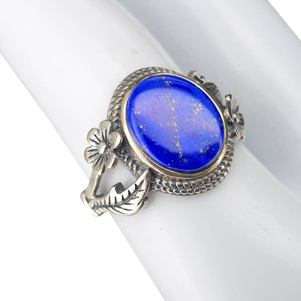 Lapis Sterling Silver Ring
