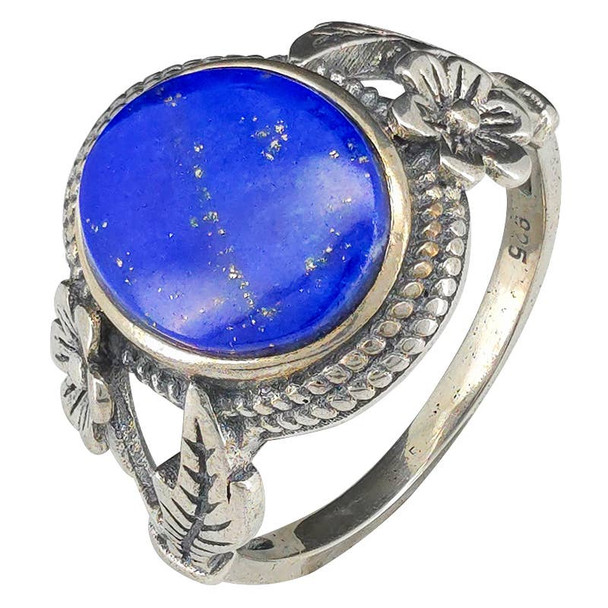 Lapis Sterling Silver Ring