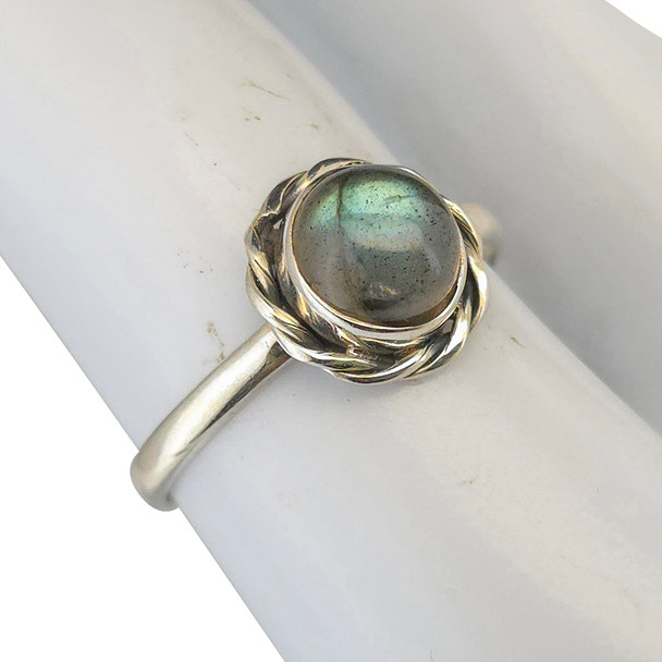 Labradorite Sterling Silver Ring