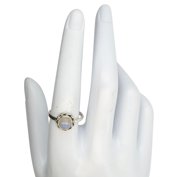 Moonstone Sterling Silver Ring
