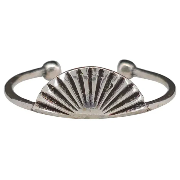 Fan Sterling Silver Ring