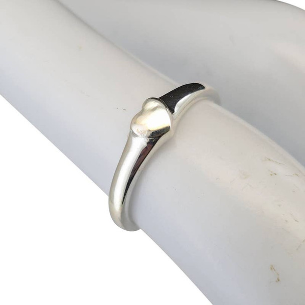 Sterling Silver Mini Heart Ring