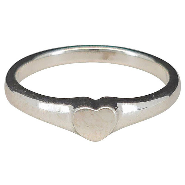 Sterling Silver Mini Heart Ring