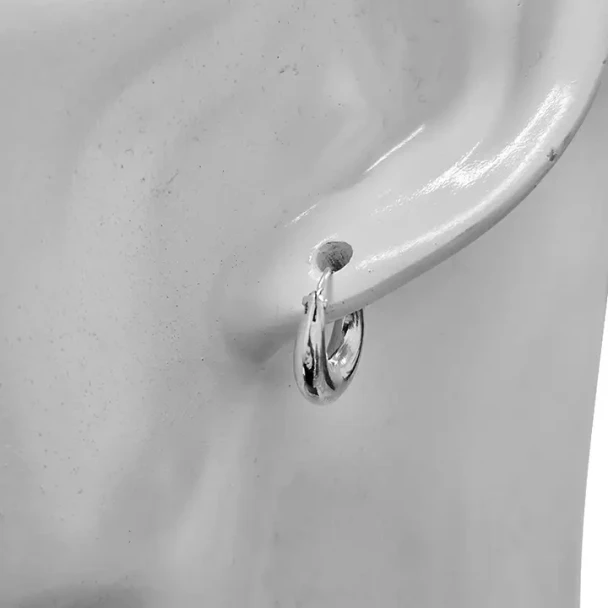 Sterling Silver Mini Hoop Earrings