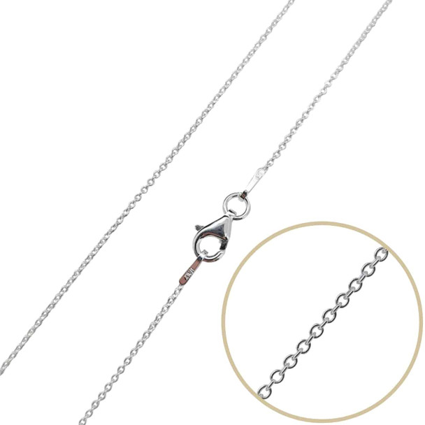 Sterling Silver Chain 16″ with 1.5'' Extension