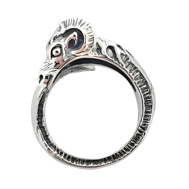 Ram 925 Sterling Silver Ring