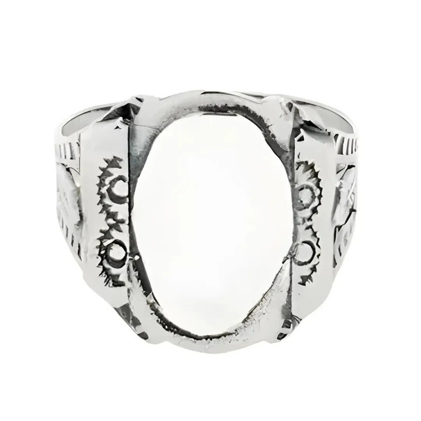 Frame/Mirror Sterling Silver Ring
