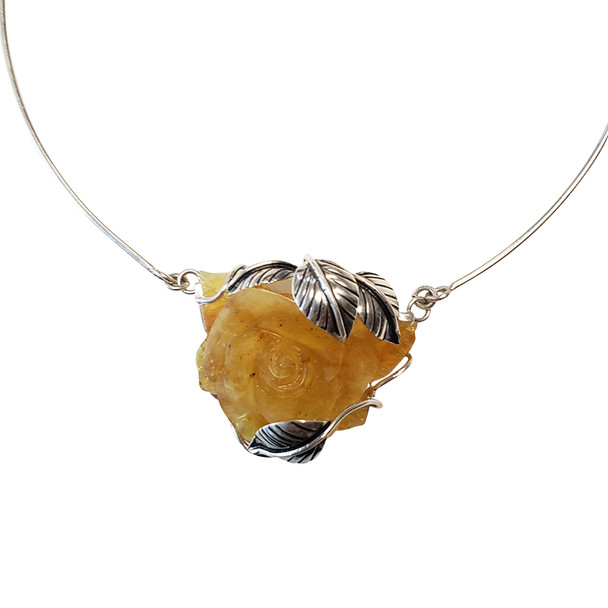 Butterscotch¬† Amber Handmade Sterling Silver Necklace