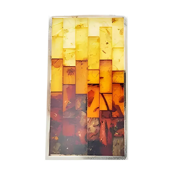 Baltic Amber Mosaic Ring