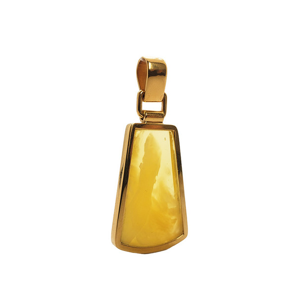 Designer Aleksander Gliwinski Amber Pendant