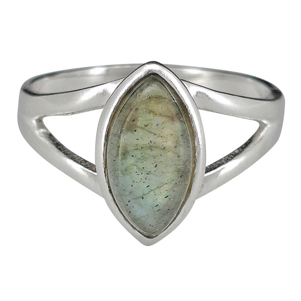 Labradorite Sterling Silver Ring -