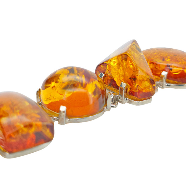 Cognac Amber Handmade Necklace