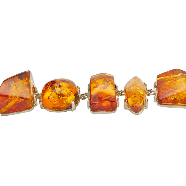 Cognac Amber Handmade Necklace