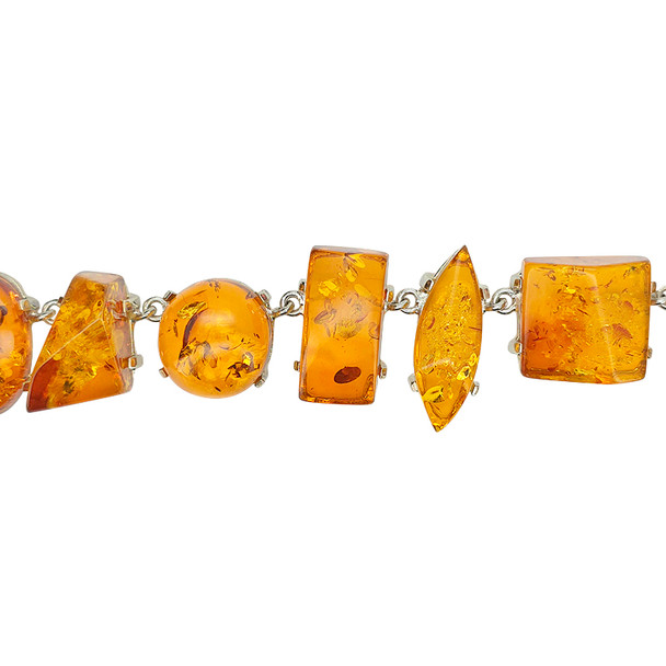 Cognac Amber Handmade Necklace