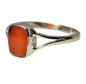Red Onyx Sterling Silver Ring