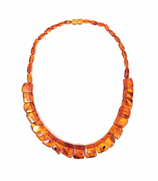 Baltic Amber Cleopatra Necklace 18'' -