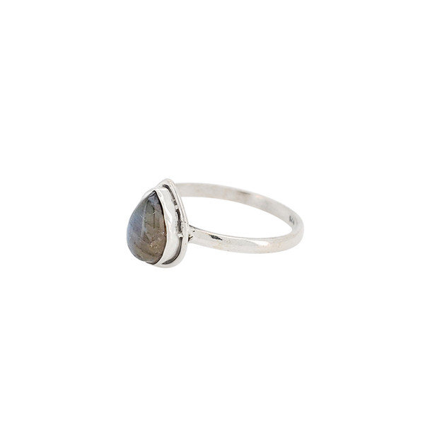 Labradorite Sterling Silver Ring R-LB-5412-R