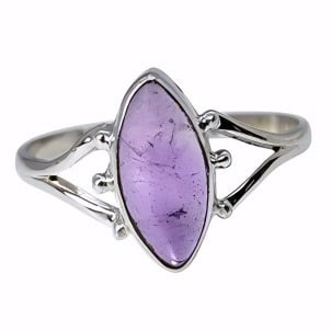 Amethyst Sterling Silver Ring