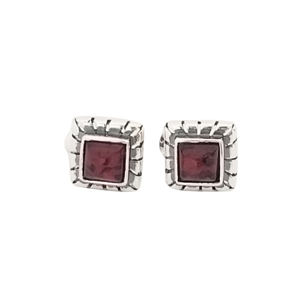 Cherry Amber Sterling Silver Earrings