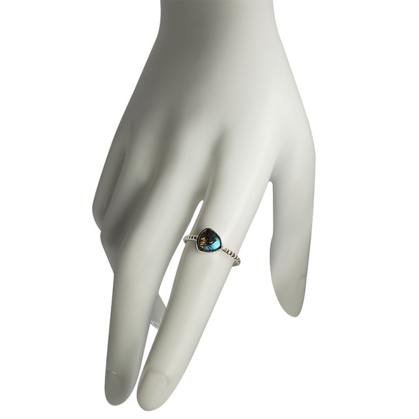 Labradorite Sterling Silver Ring (R-LB-4813)