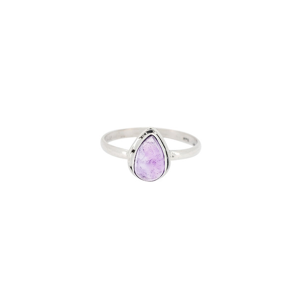 Amethyst Sterling Silver Ring (R-AM-5412-R)