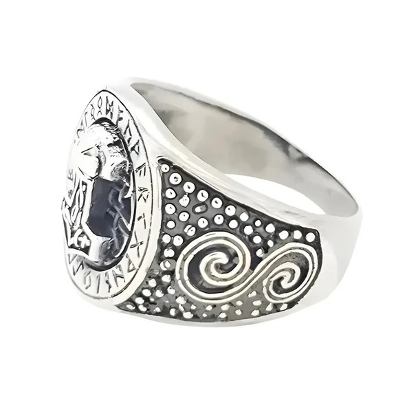 Thor Hammer Sterling Silver Ring