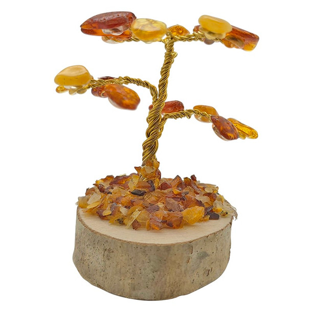 Amber Tree Handmade Souvenir Statuette