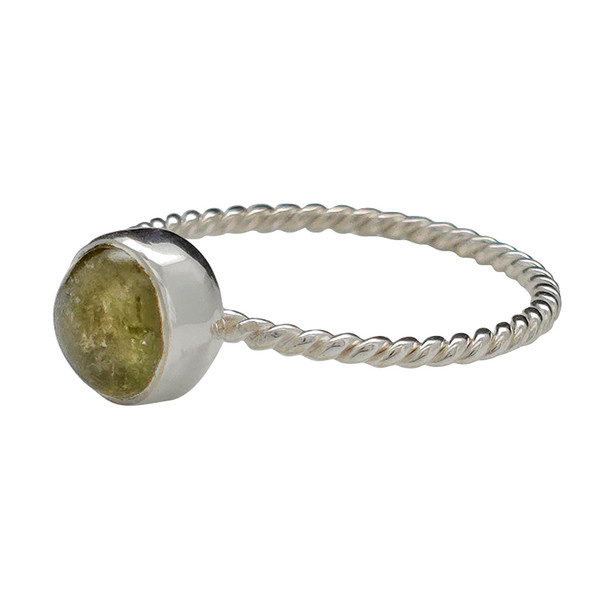 Tourmaline Sterling Silver Ring (R-TM-6245)