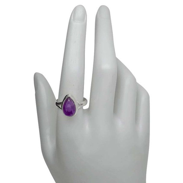 Amethyst Sterling Silver Ring