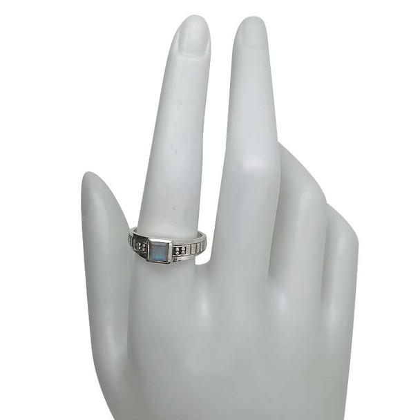 Labradorite Sterling Silver Ring