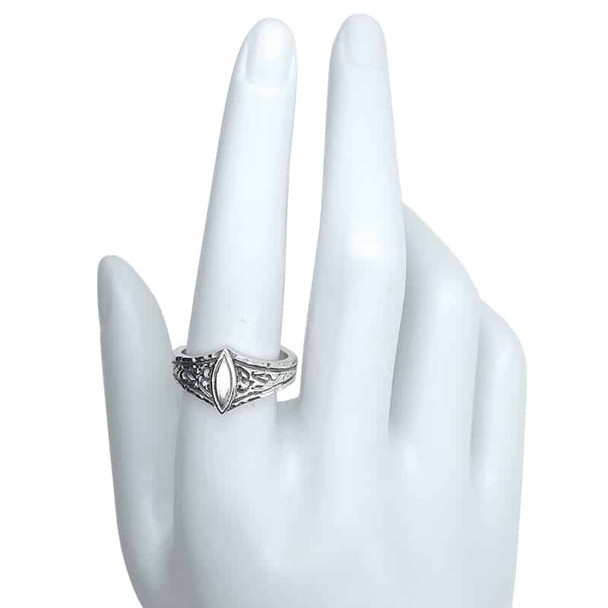 Sterling Silver Marquise Ring