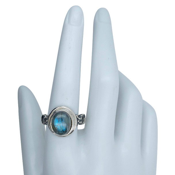 Labradorite Sterling Silver Ring