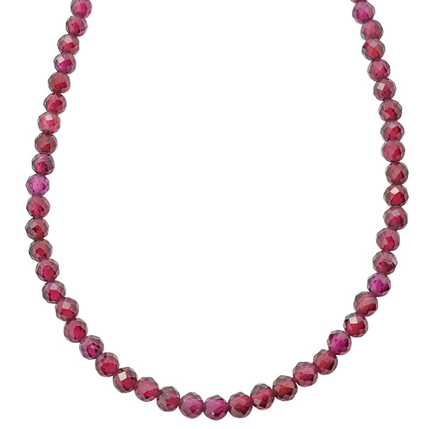 Garnet Necklace For Pendants