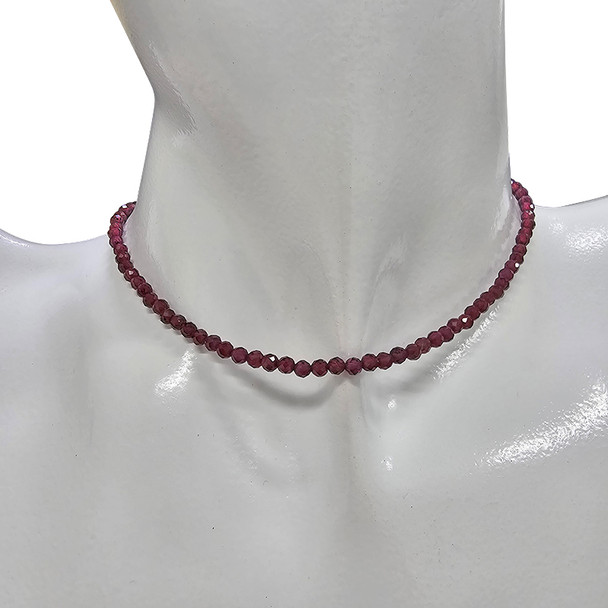 Garnet Necklace For Pendants