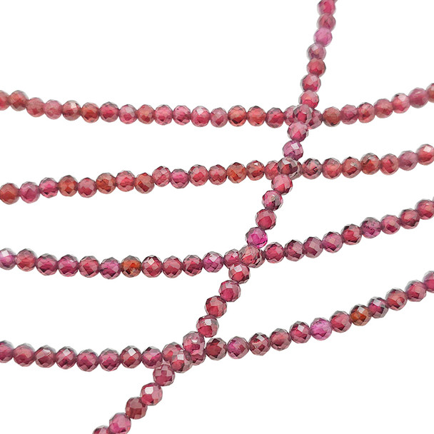 Garnet Necklace For Pendants