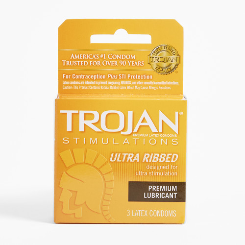 Trojan Ultra Ribbed Condoms