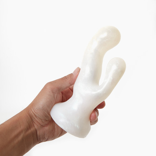 Gemini Dual Stimulation Dildo handheld