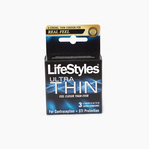 Lifestyles Ultra Thin Condoms 3pk