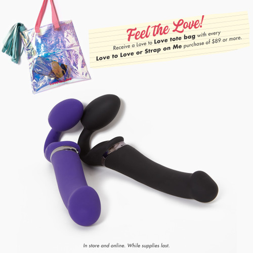 Strap-On-Me Remote Controlled Strapless Dildo with 3 Motors