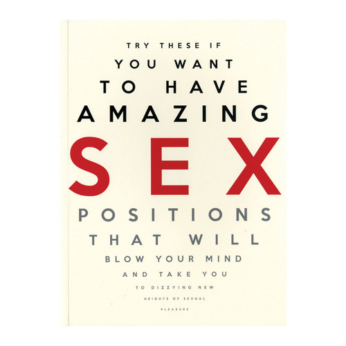 Amazing Sex Positions, front cover