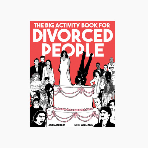 The Big Activity Book for Divorced People front cover