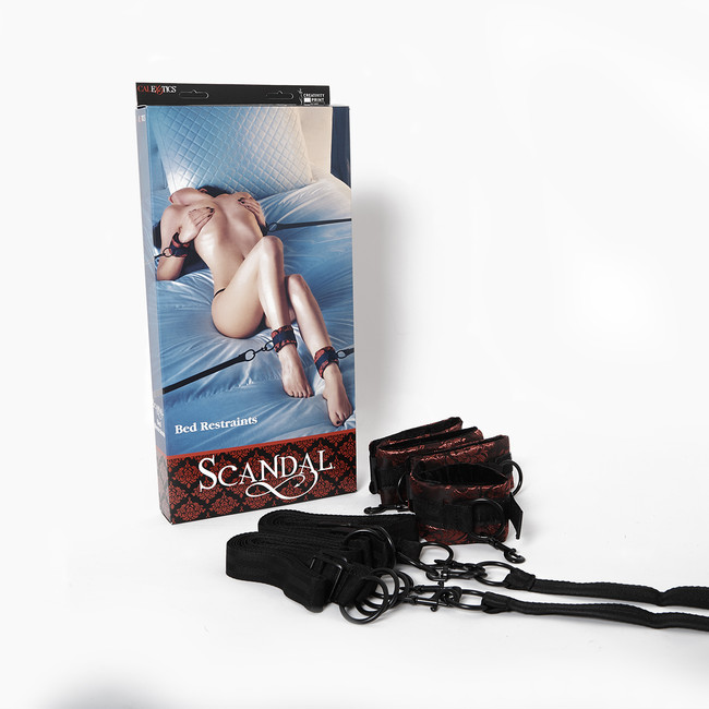 Scandal Bed Restraint BDSM Kit