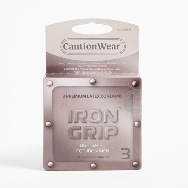 Iron Grip Condoms 3 Pack