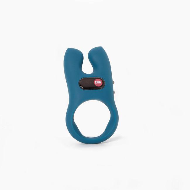 Fun Factory NŌS Vibrating Cock Ring Deep Sea  Blue