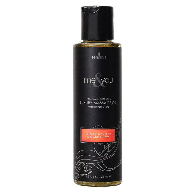 Sensuva Me & You Massage Oil Wild Passionfruit & Island Guava