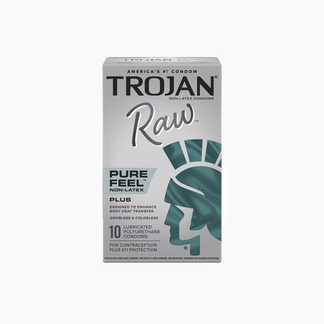 Trojan Raw Non-Latex 10 pack