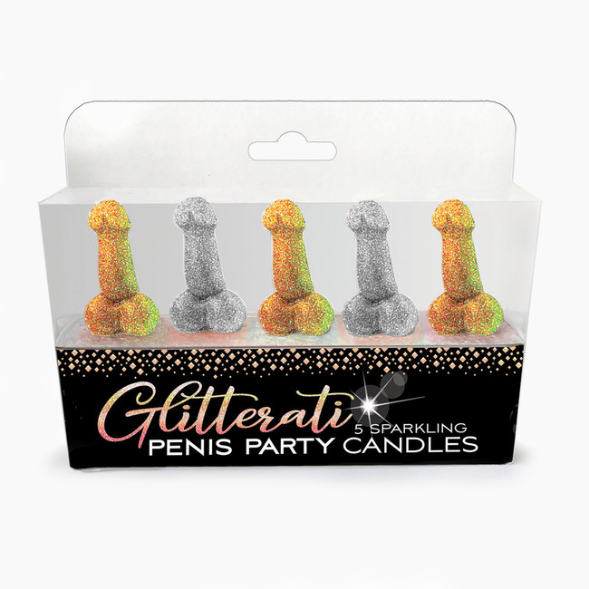 Glitterati Penis Party Candles