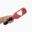 Red Heart Aluminum Paddle Hand Held